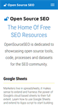 Mobile Screenshot of opensourceseo.org